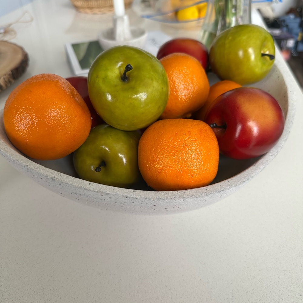 Fake Fruit Orange, Green and Red Apples - Picture 2 of 4